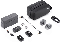 Портативный микрофон DJI Mic 2 (2TX+1RX+charging case)