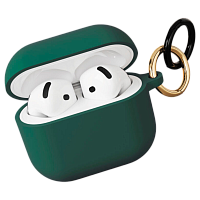 Чехол силиконовый VLP Charm Case для AirPods 4 (Green)