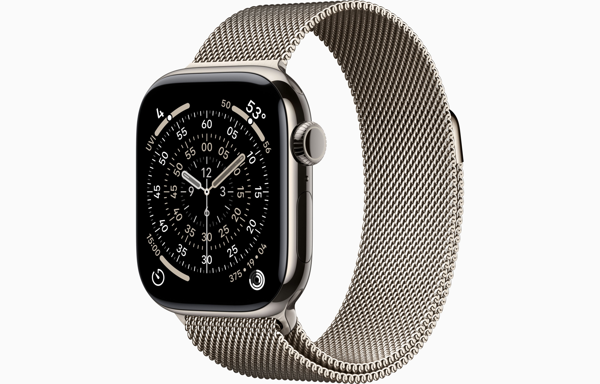 Умные часы Apple Watch Series 11 42mm (Natural Titanium Milanese Loop)