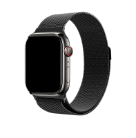 Ремешок металлический uBear Spark для Apple Watch 44/45/46/49mm (M/L, Black)