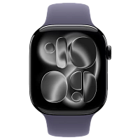 Умные часы Apple Watch Series 11 46mm (Aluminium Jet Black Purple Fog SB S/M)