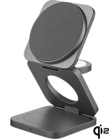Беспроводное зарядное устройство uBear Balance Slim Wireless Charger Apple Watch Edition (Gray)