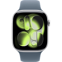 Умные часы Apple Watch Series 11 46mm (Aluminium Silver SB S/M)