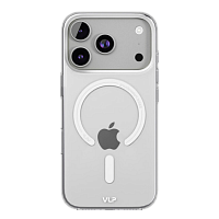 Чехол защитный VLP Puro Case с MagSafe для iPhone 17 pro (Clear)