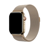 Ремешок металлический uBear Spark для Apple Watch 38/40/41mm (S/M, Gold)
