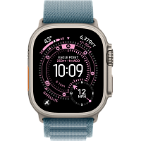 Умные часы Apple Watch Ultra 3 49mm (Natural Titanium Light Blue Alpine Loop S)