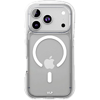 Чехол защитный VLP Bubble Case с MagSafe для iPhone 17 Pro (White)