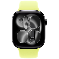 Умные часы Apple Watch Series 11 46mm (Aluminium Jet Black Neon Yellow SB M/L)