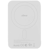 PowerBank uBear Strike Wireless 5000mAh (White)