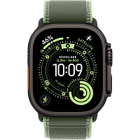 Умные часы Apple Watch Ultra 3 49mm (Black Titanium Green/Neon Trail Loop S/M)