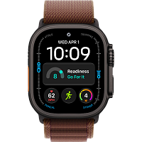 Умные часы Apple Watch Ultra 4 49mm (Black Titanium Burgundy Alpine Loop L)