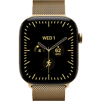 Умные часы Apple Watch Series 12 46mm (Radiant Gold Titanium Milanese Loop)