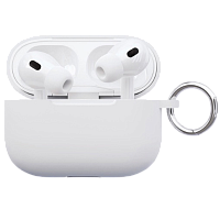 Чехол силиконовый VLP Charm Case для AirPods Pro 2 (White)