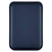 Cardholder uBear Leather Shell (Dark Blue)
